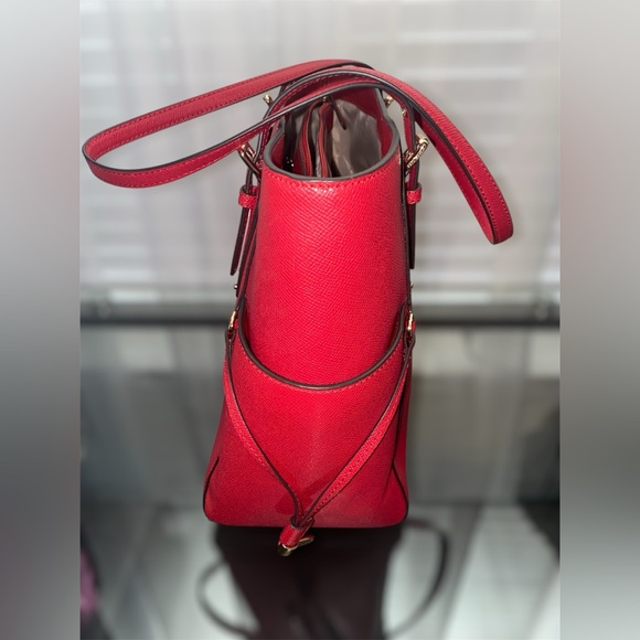Michael Kors Red Tote Bag - Picture 10 of 15